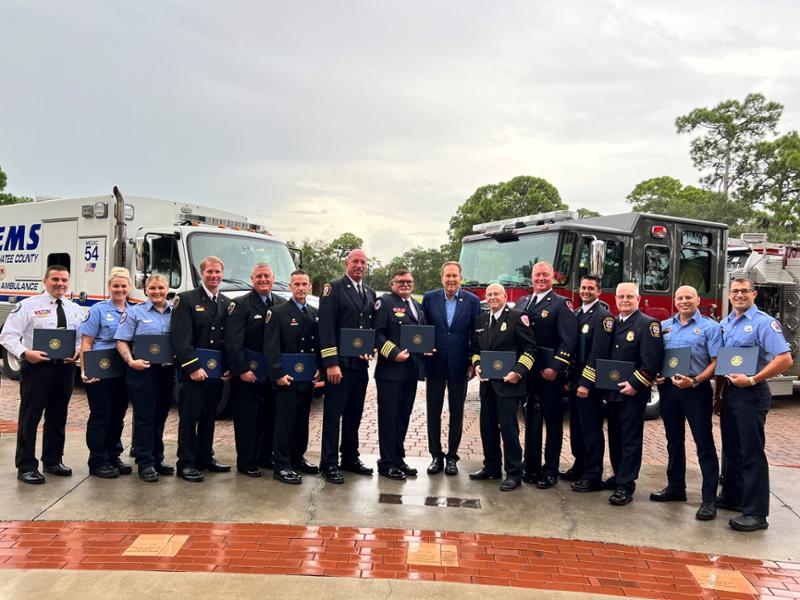 Buchanan Announces 2022 Congressional Fire and Rescue/EMS Award Winners, Press Releases