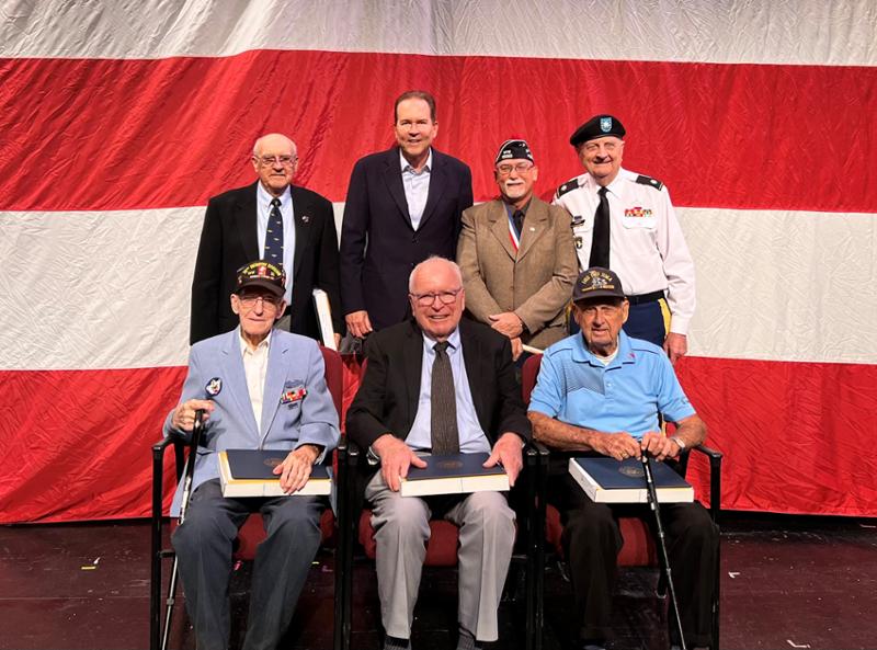 Buchanan Honors Six Local Veterans with Congressional Commendation