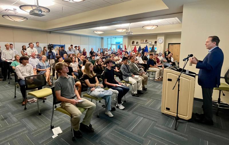 Photo Release: Buchanan Hosts Service Academy Fair